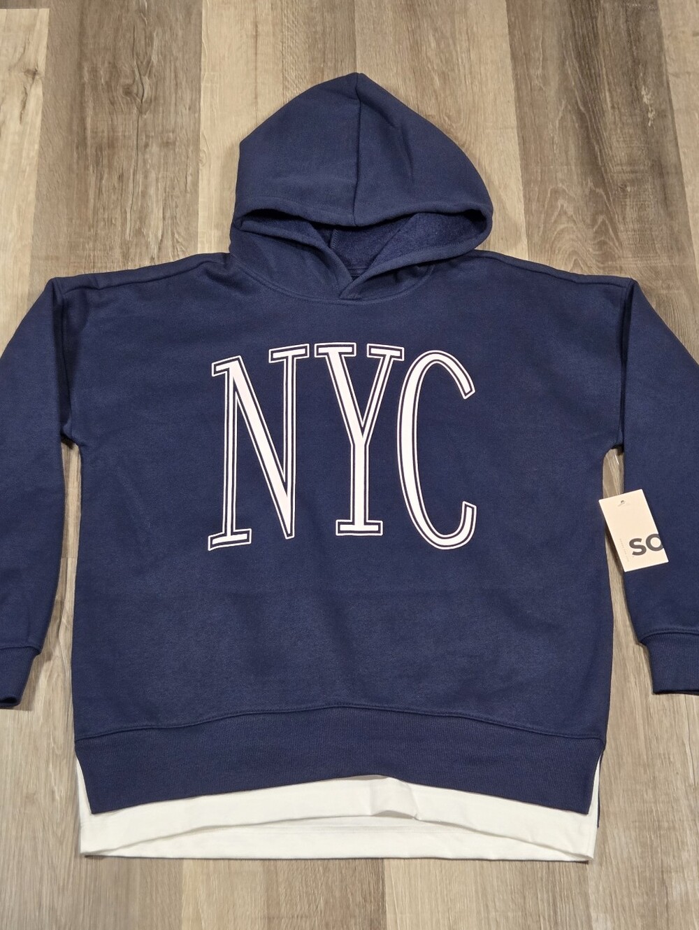 Girls SO Layered NYC Hoodie XlL 14/16